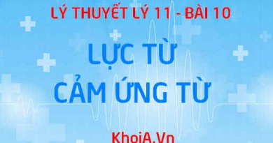 Lực từ là gì? Vecto cảm ứng từ là gì? Công thức tính lực từ và Quy tắc bàn tay trái xác định chiều của lực - Vật lý 11 bài 20